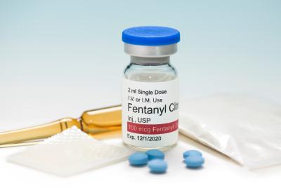 Vial of fentanyl