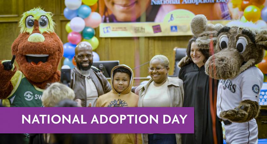 national adoption day, king county courthouse